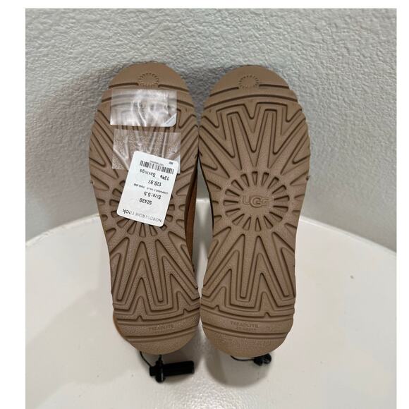 UGGS Cory II New $150 Genuine Shearling Lined Boot Fall Winter Chestnut Size 5.5 - Picture 4 of 9